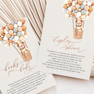 Informações Cartão de Exposição e Livros Blue Bear