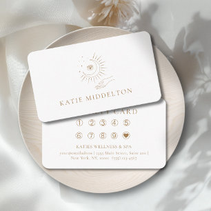 Informações Cartão de Fidelidade 10 Moon Eye Yoga Reiki Wellne