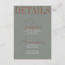 Cartão de gabinete automático em negrito e retrô