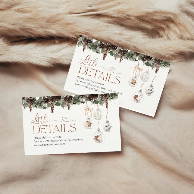 Informações Cartão de gabinete com detalhes do Chá de fraldas  (Criador carregado)