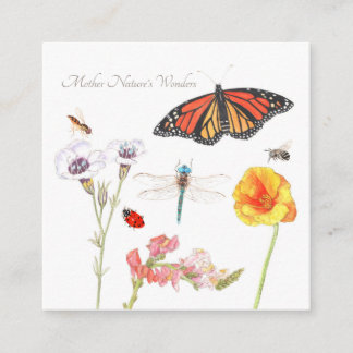 Informações Cartão de gabinete da Mãe Natureza