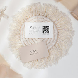 Informações Cartão de Gabinete de Casamento de Registro do Cód