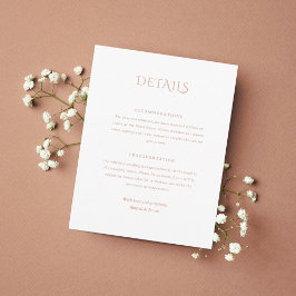 Informações Cartão de gabinete de casamento Norwich