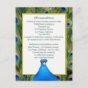 Informações Cartão de Gabinete de Casamento Paquock