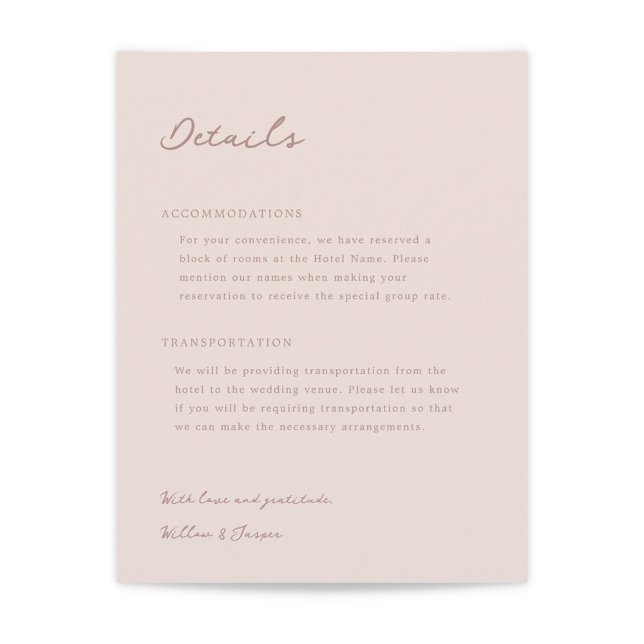 Informações Cartão de gabinete de casamento Pensacola (Criador carregado)