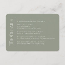 Cartão de Gabinete de Detalhes da Mosa Verde de Ca