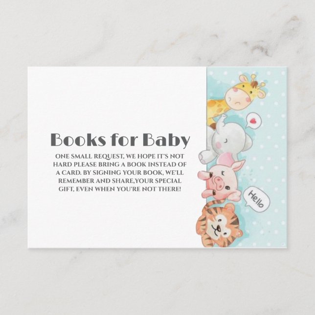 Informações Cartão de Gabinete de Solicitação de Livro de Flor (Frente)