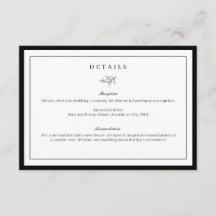 Cartão de Gabinete Detalhado de Folha Mínimo