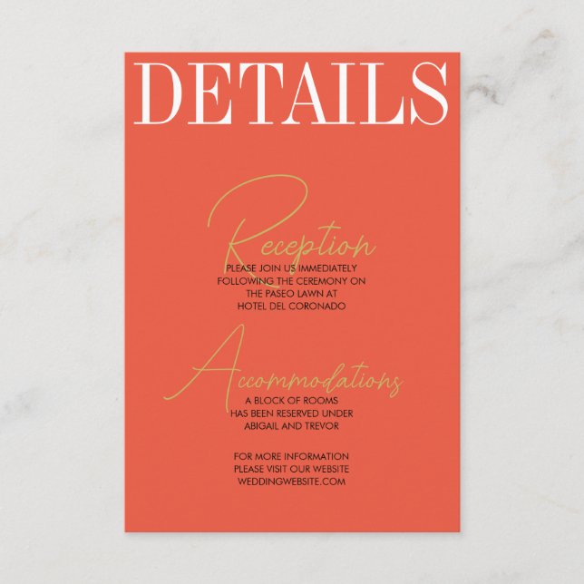 Informações Cartão de gabinete preto e branco (Frente)