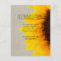 Cartão de Hospedagem para Casamento Rústico de Gir