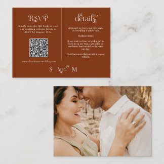Informações Cartão de Invasão de Casamento de Terracotta Moder