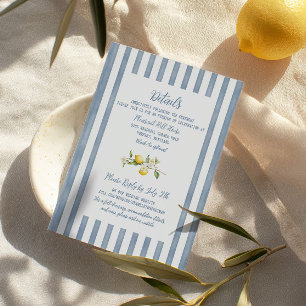 Informações Cartão de Invólucro Floral La Dolce Vita Lemon