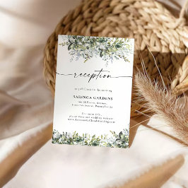 Informações Cartão de Invólucro Herbal Greenery