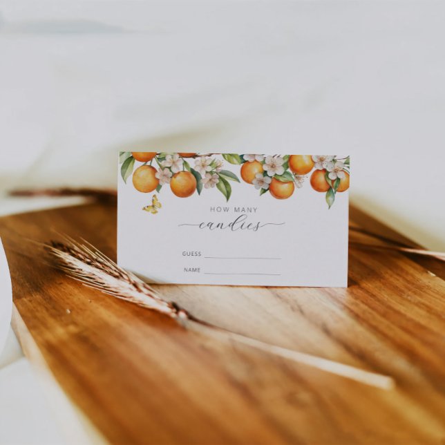 Informações Cartão de Jogo de Quantos Doces de Laranjas e Verd (Criador carregado)