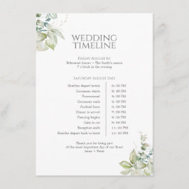 Informações Cartão de Linha Azul Dusty | Elegante Primavera Fl