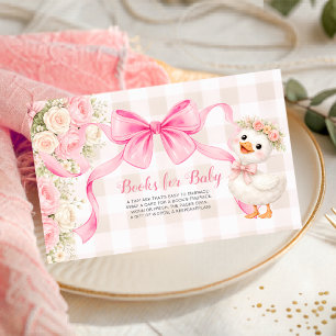 Informações Cartão de Livros Cor-de-Rosa para Bebê Silly Goose