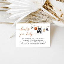 Cartão de Livros para o Bebê | Chá de Bebê de Hall