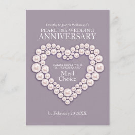 Informações Cartão de opções de refeição do aniversário de cas