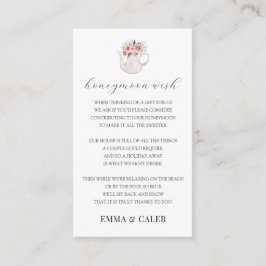 Informações Cartão de Presente para o Fundo da Lua de Mel