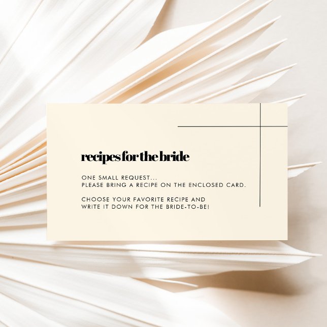 Informações Cartão de recebimento do Chá de panela Elegante e  (Criador carregado)