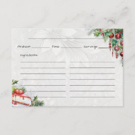 Informações Cartão de Receita Básica de Bite de Frost