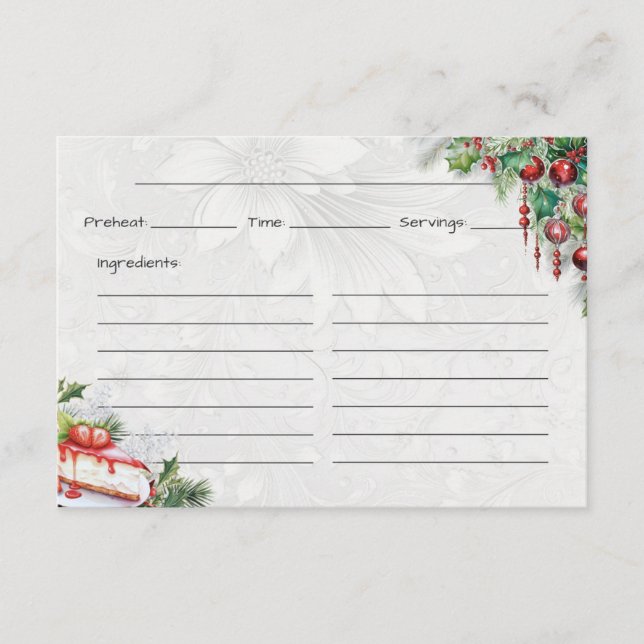 Informações Cartão de Receita Básica de Bite de Frost (Frente)