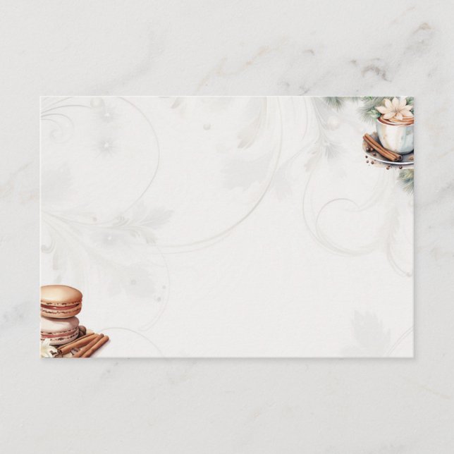 Informações Cartão de Receita Básico do Vazio de Açúcar Casaco (Frente)