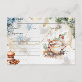 Informações Cartão de Receita de Açúcar Casaco