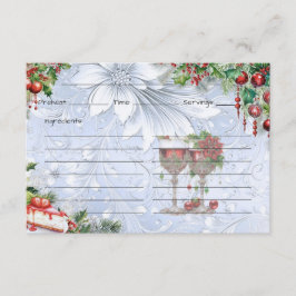 Informações Cartão de Receita de Bite de Frost