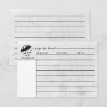 Cartão de Receita de Guarda-Chuva de Banho