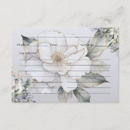 Informações Cartão de Receita Elegance