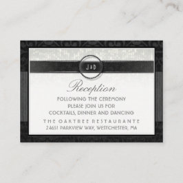 Informações Cartão de Recepção de Deco de Arte Simplicidade Pr