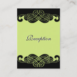 Informações Cartão de Recepção de Rolamentos Verdes Pretos e P