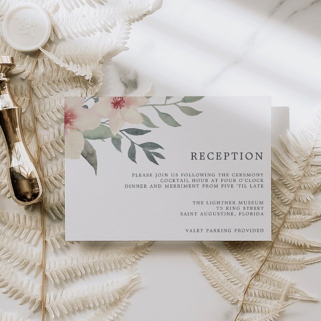 Informações Cartão de Recepção do Flor de Pêssego (Criador carregado)