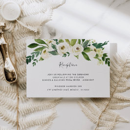 Informações Cartão de Recepção Floral Alabastro