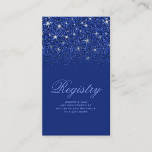 Informações Cartão de Registro de Casamento com Glitter Crysta