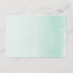 Informações CARTÃO DE REGISTRO :: ombre aquarela pastel menta