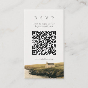 Informações Cartão de Resposta QR Code para Casamento em Elope