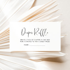 Informações Cartão de rife para fralda Elegante e Moderna