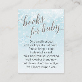 Informações Cartão de Solicitação de Livro para Chás de Bebê M