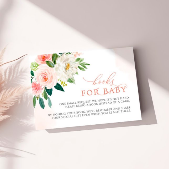 Informações Cartão de Solicitação de Livros de Flores Rosa Ros (Criador carregado)