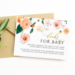 Informações Cartão de Solicitação de Livros Florais Cor-de-Ros