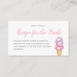 Informações Cartão de Solicitação de Receita de Festa de Noiva