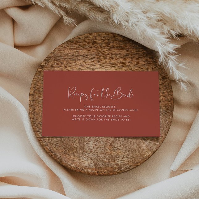 Informações Cartão de solicitação de Receita do Terracotta Ele (Criador carregado)