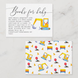 Informações Cartão de Solicitação do Livro de Chás de fraldas 