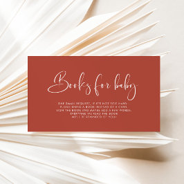 Informações Cartão de solicitação Elegante e Moderno do Livro 