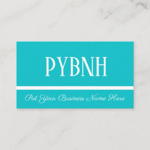 Informações Cartão de visita