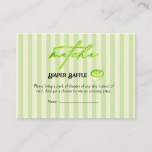 Informações Cartão Incluso no Sorteio de Fraldas Matcha com Li
