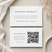 Cartão Incluso para Site de Casamento | Inserto de