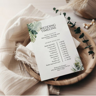 Informações Cartão Itinerário Tropical, casamento de destino